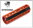 EXPAEDGEAR CNC Aluminum 18-tooth Skyscraper/Steel Teeth 